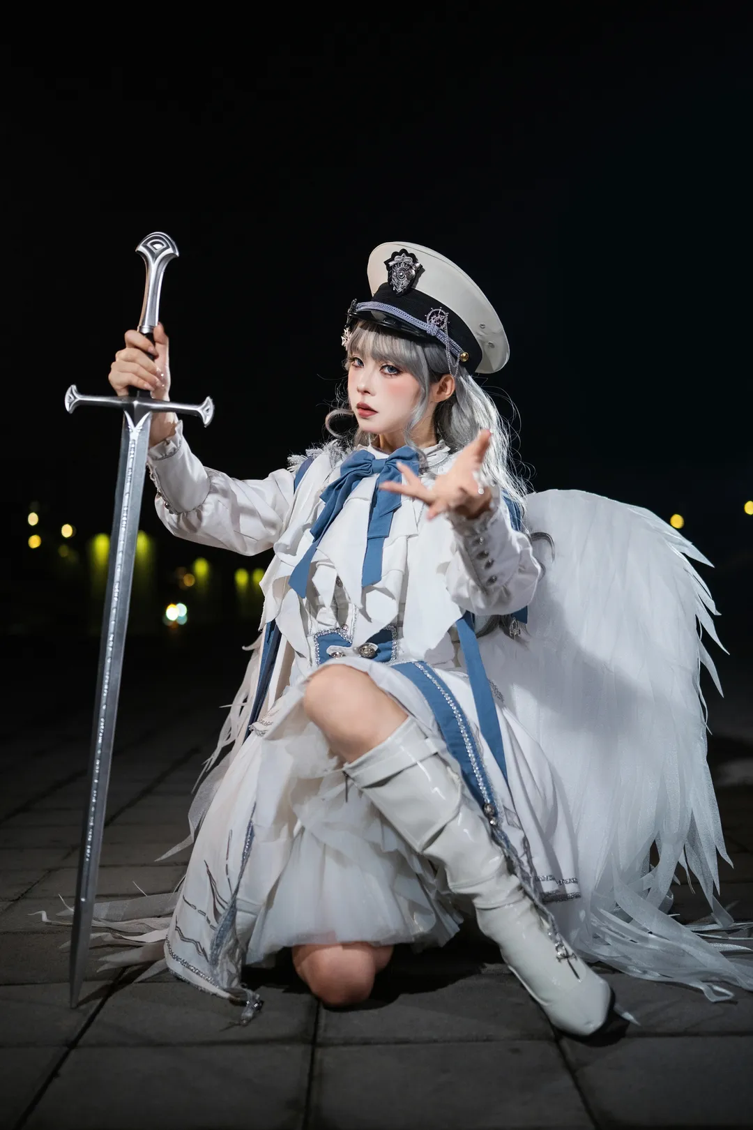 军装风lolita：白翼与利剑的暗夜对峙 - 第 5 张