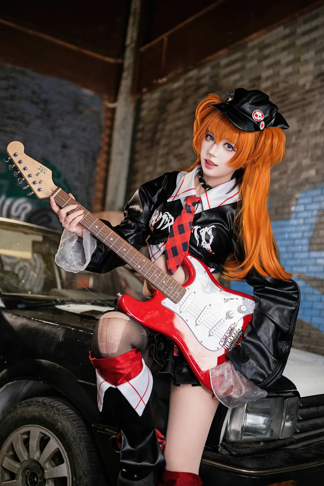 【明日香cos】新世紀福音戰士朋克搖滾主唱登場 - 第 3 張