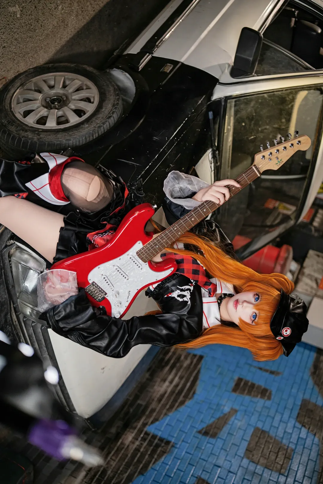 【明日香cos】新世紀福音戰士朋克搖滾主唱登場 - 第 4 張