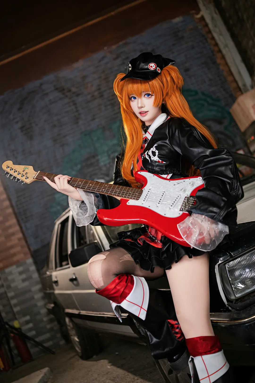 【明日香cos】新世紀福音戰士朋克搖滾主唱登場 - 第 5 張