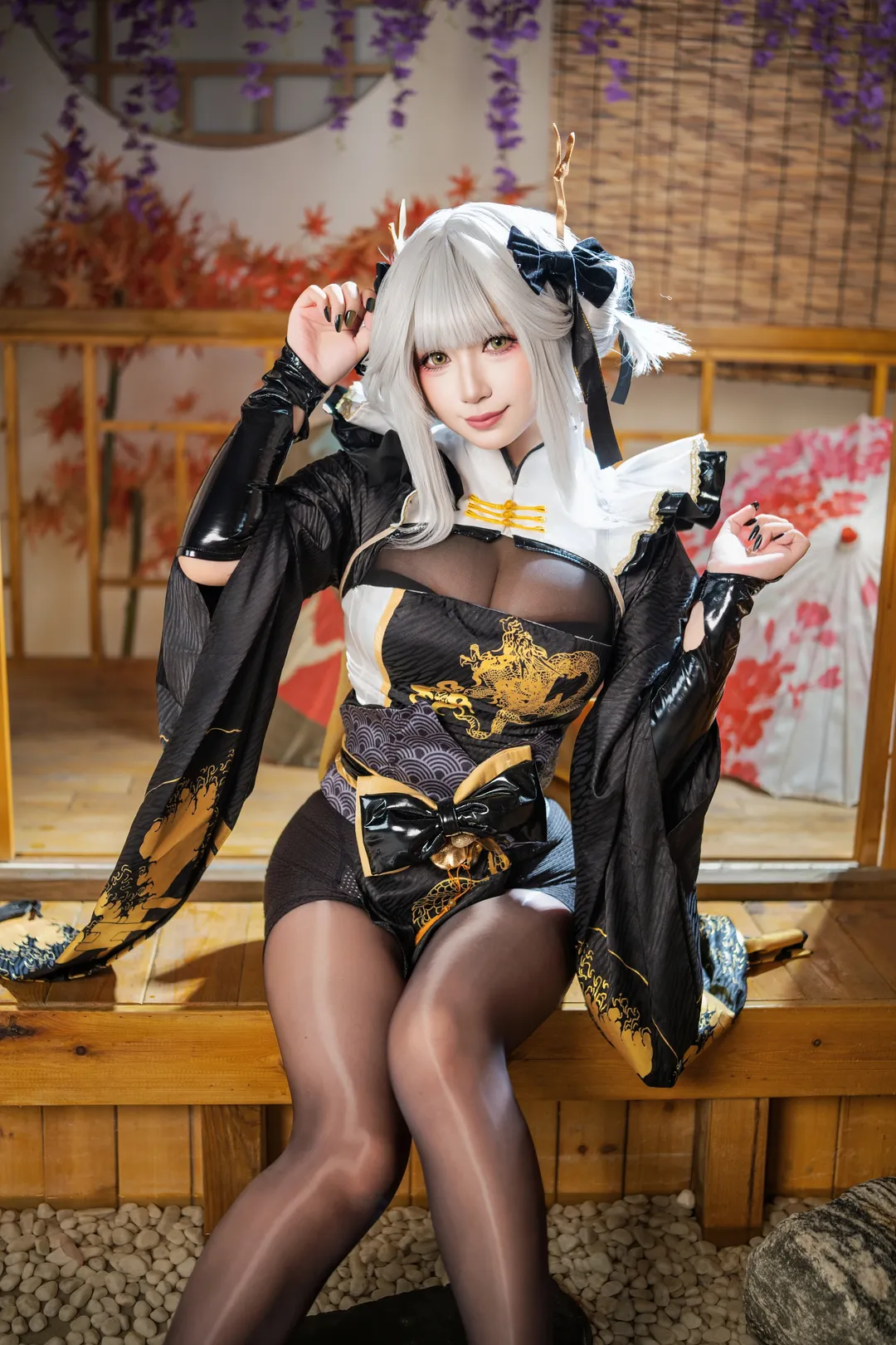 【白兔布兰儿cos】Nikke 胜利女神 - 第 2 张