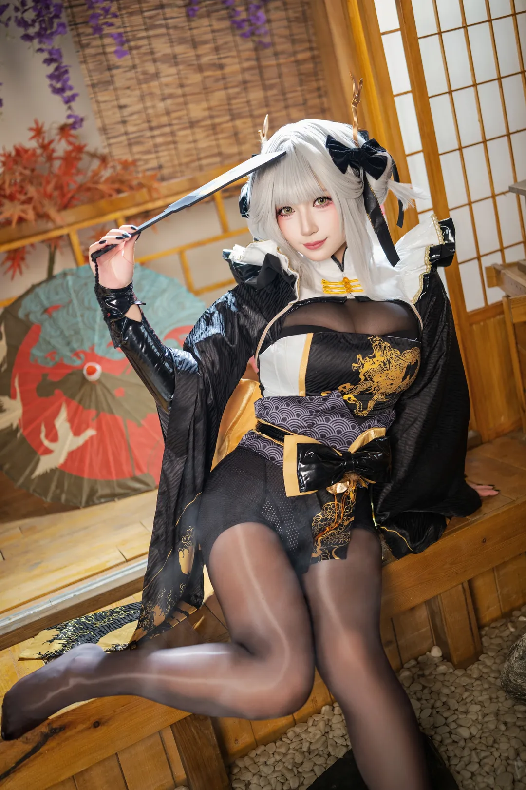 【白兔布兰儿cos】Nikke 胜利女神 - 第 4 张