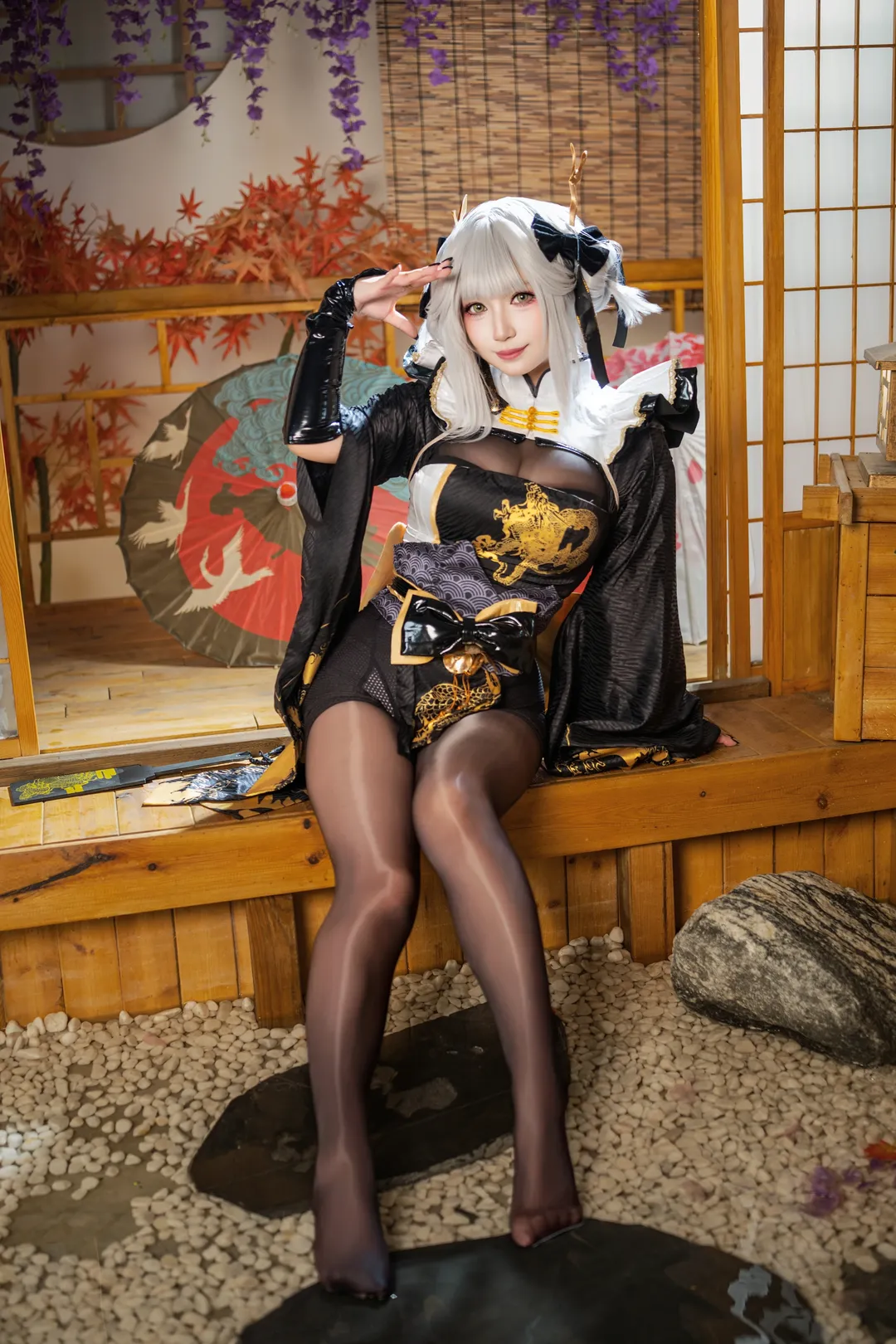 【白兔布兰儿cos】Nikke 胜利女神 - 第 5 张