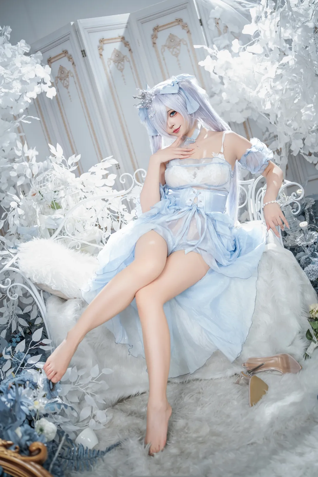 【灰姑娘·水晶公主cos】Nikke胜利女神，水晶公主的闪耀瞬间 - 第 2 张