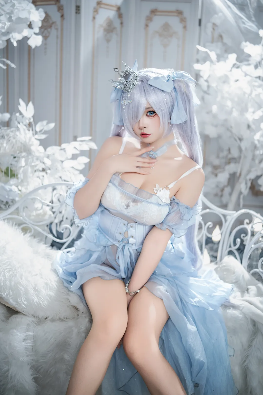 【灰姑娘·水晶公主cos】Nikke胜利女神，水晶公主的闪耀瞬间 - 第 3 张