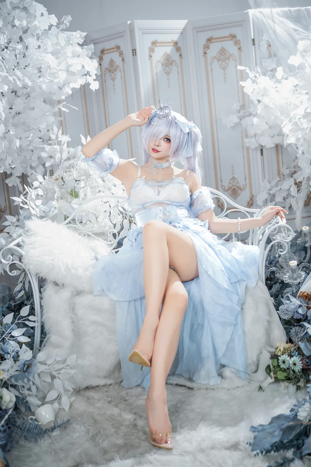 【灰姑娘·水晶公主cos】Nikke胜利女神，水晶公主的闪耀瞬间