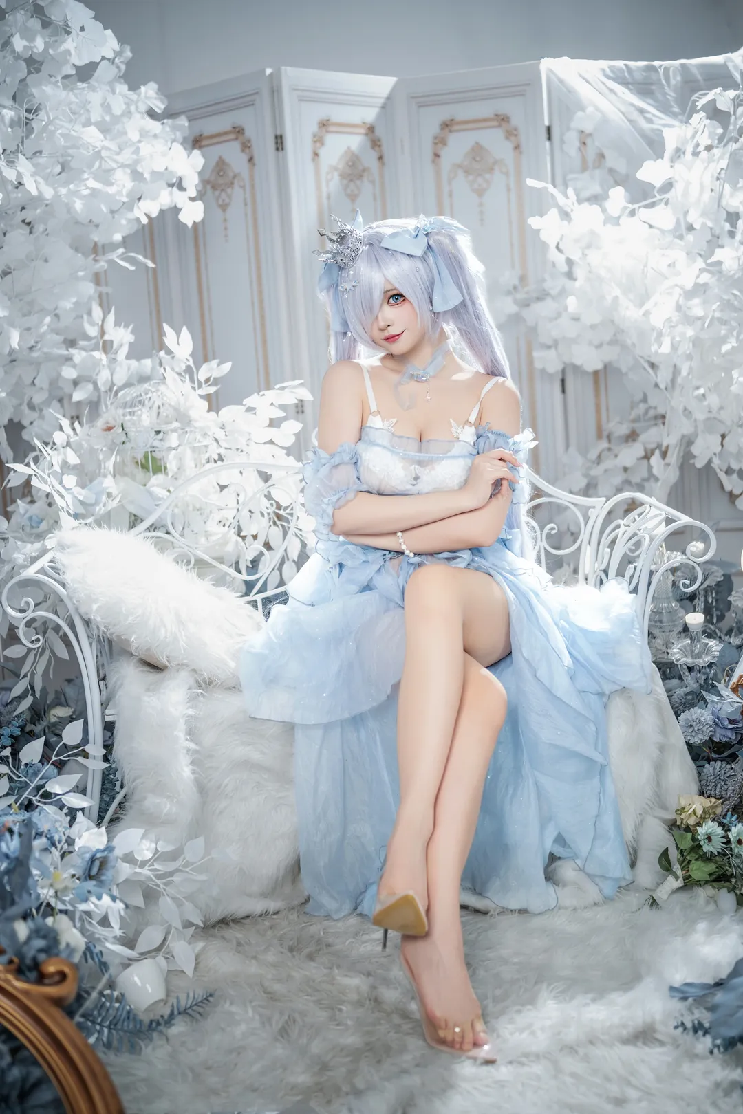 【灰姑娘·水晶公主cos】Nikke胜利女神，水晶公主的闪耀瞬间 - 第 6 张