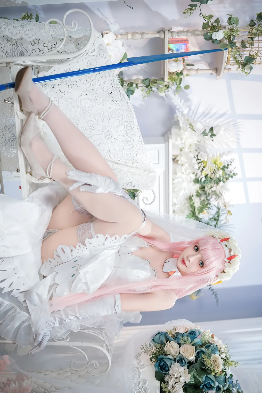 【02cos】darlinginthefranxx 国家队的花嫁拍摄体验 - 第 2 张
