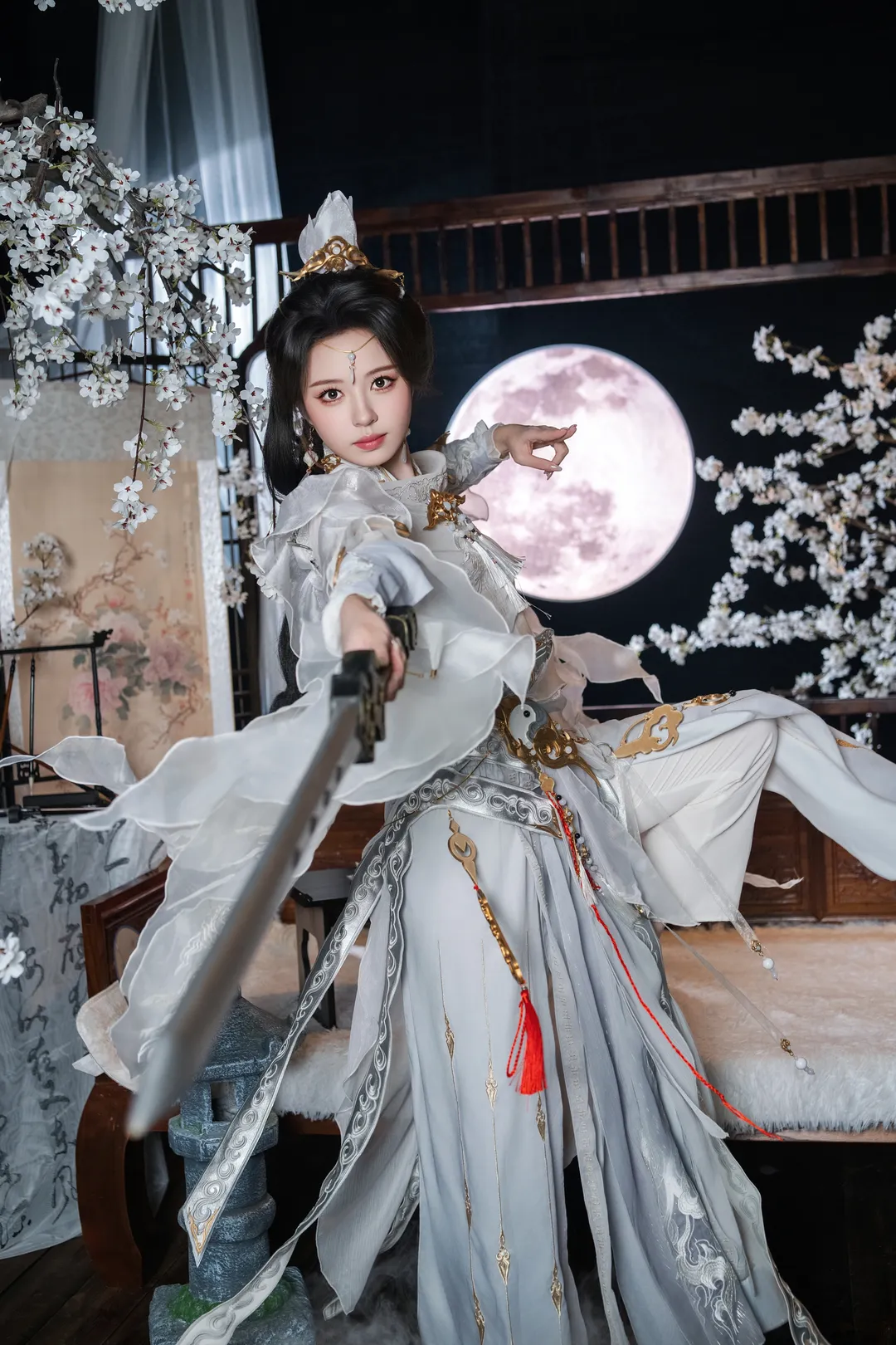 【靈源道姑cos】劍網3純陽弟子的清冷劍意 - 第 7 張