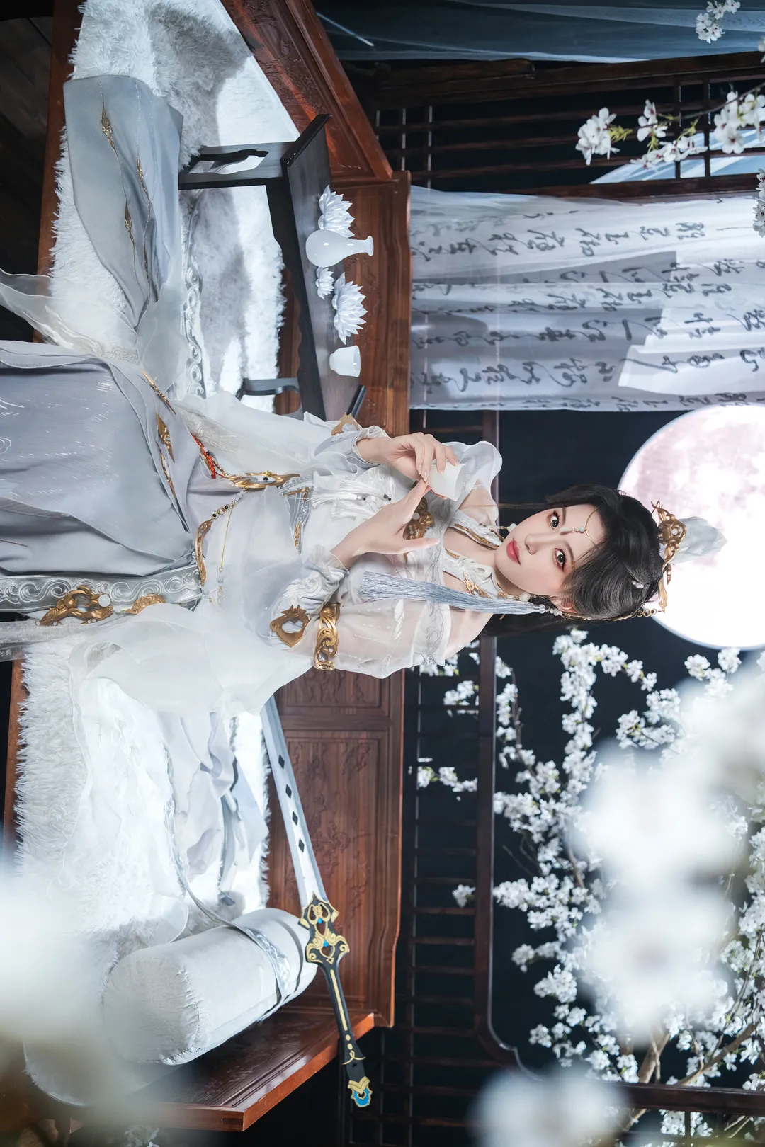 【灵源道姑cos】剑网3纯阳门派，修无情道的清冷师姐 - 第 2 张