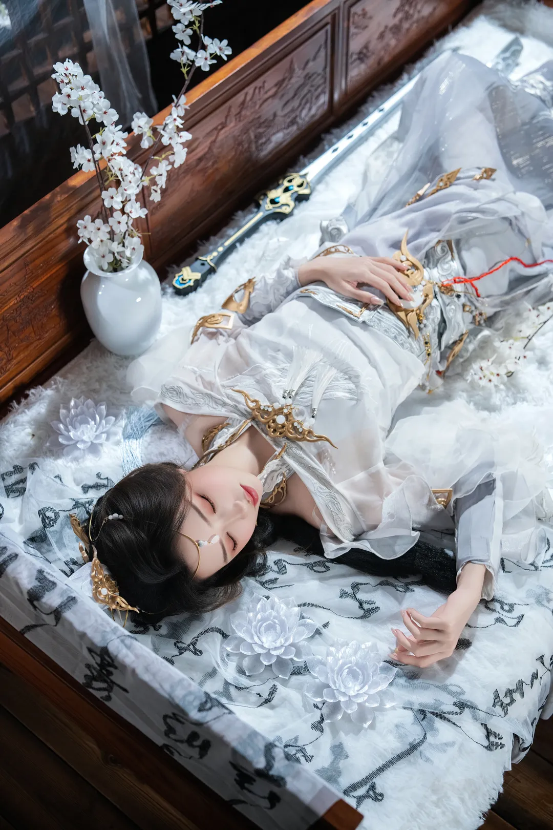 【灵源道姑cos】剑网3纯阳门派，修无情道的清冷师姐 - 第 6 张