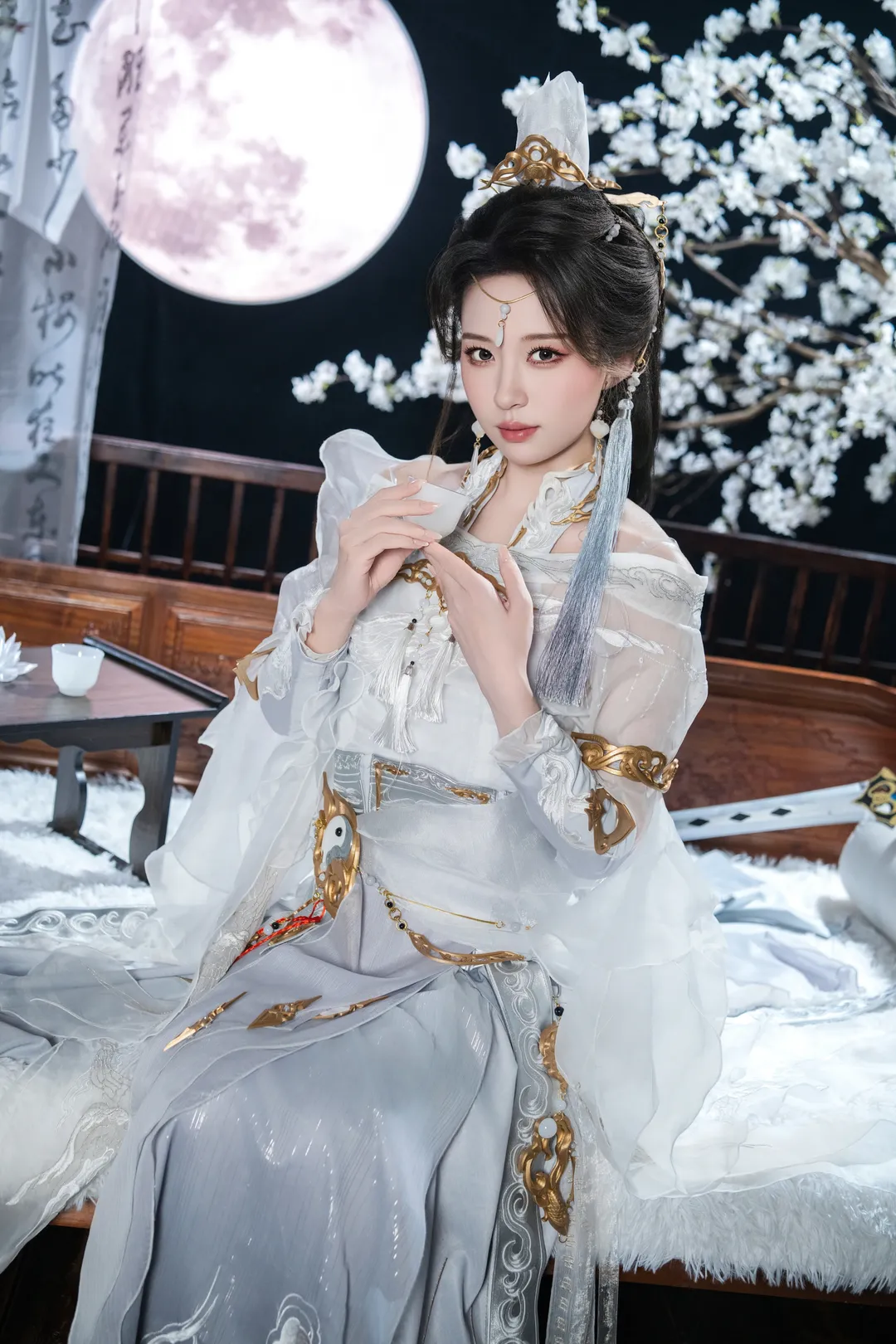 【灵源道姑cos】剑网3纯阳门派，修无情道的清冷师姐 - 第 7 张