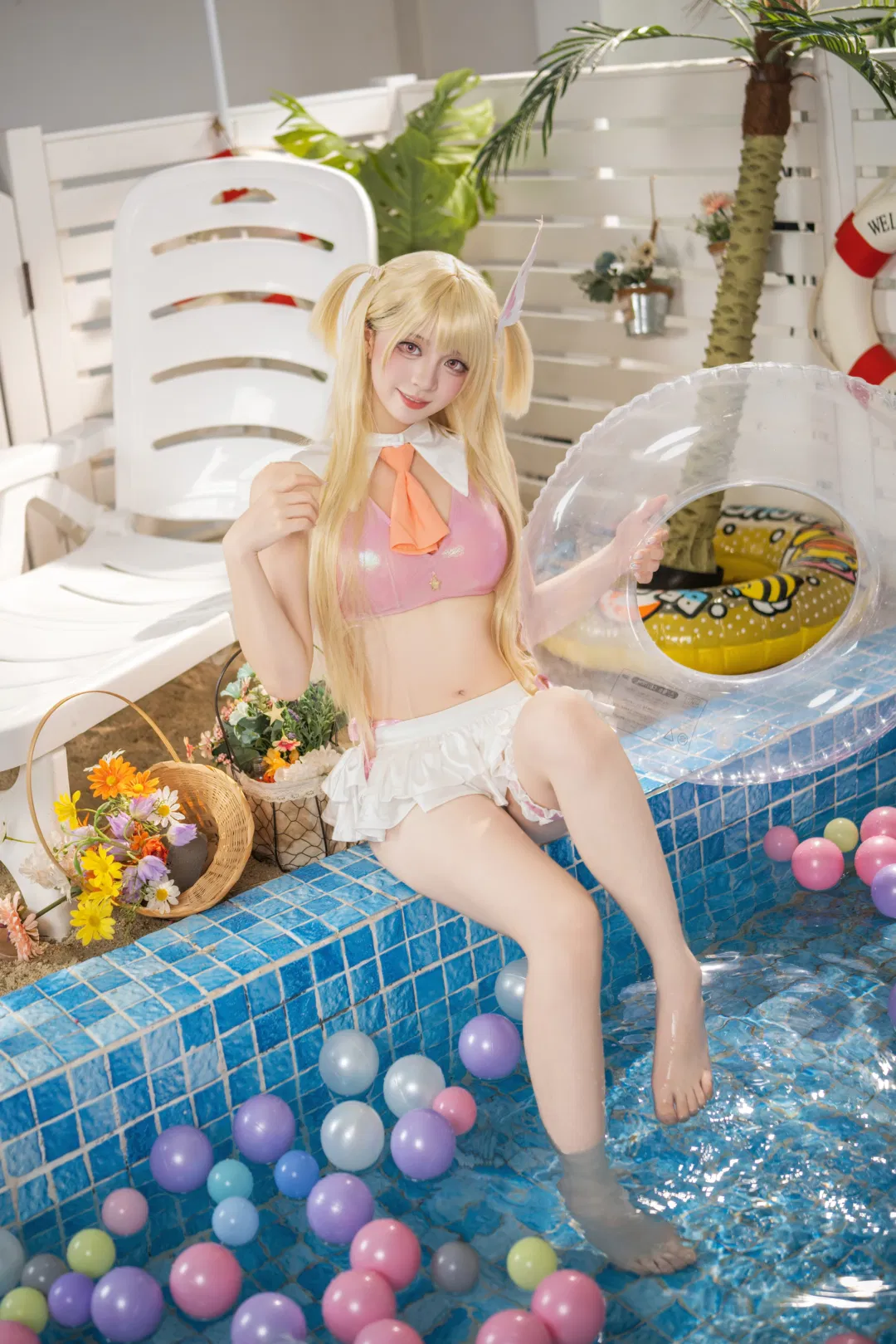 【魔法少女伊莉雅cos】FGO夏日泳池的清涼魔法 - 第 1 張