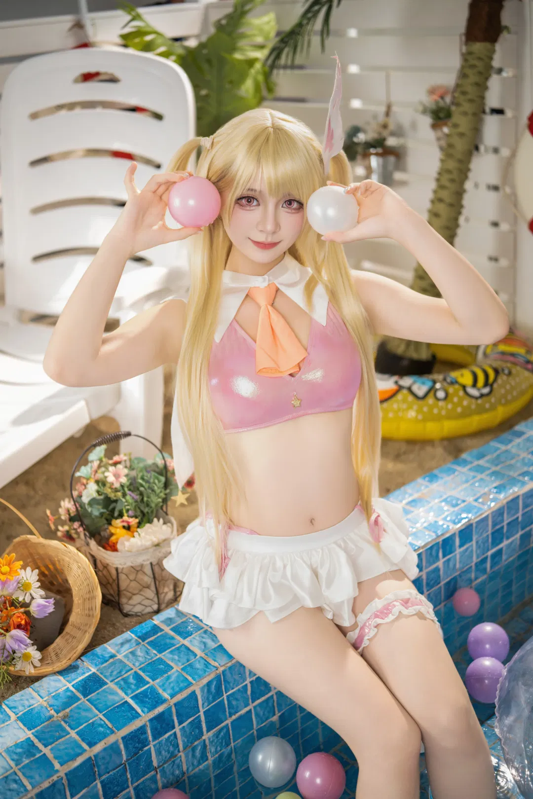 【伊莉雅cos】FGO魔法少女伊莉雅的夏日泳池派对 - 第 2 张