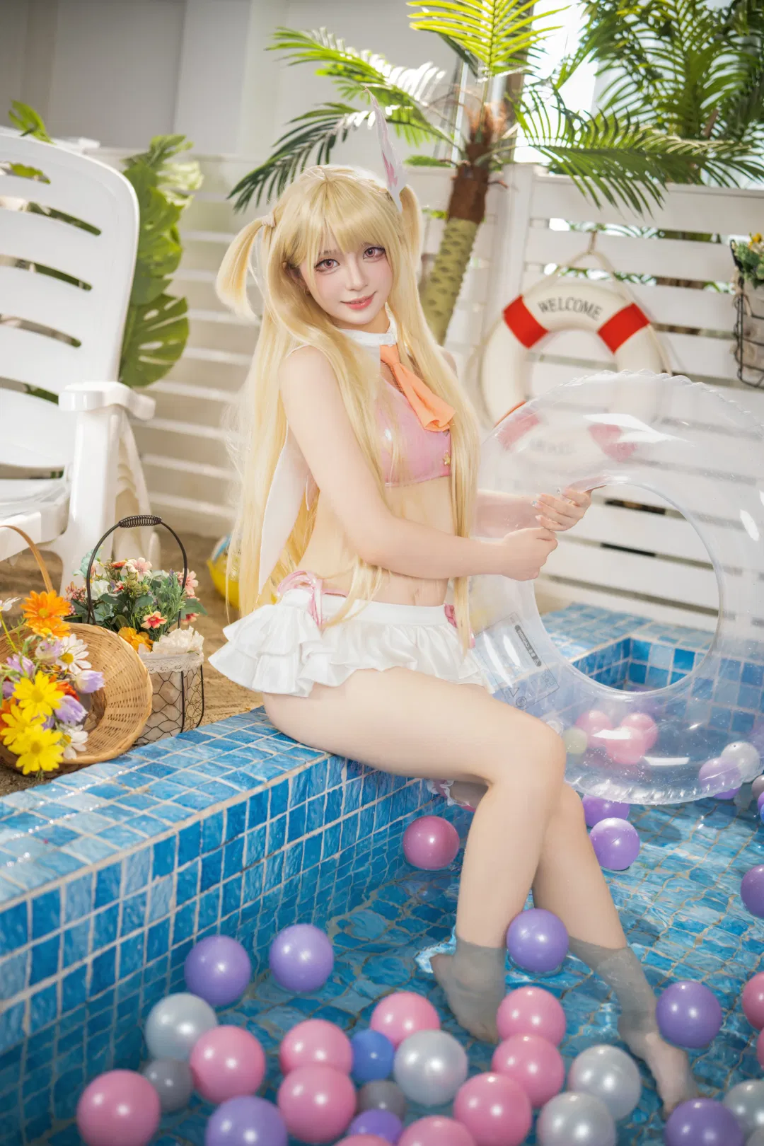 【伊莉雅cos】FGO魔法少女伊莉雅的夏日泳池派对 - 第 3 张