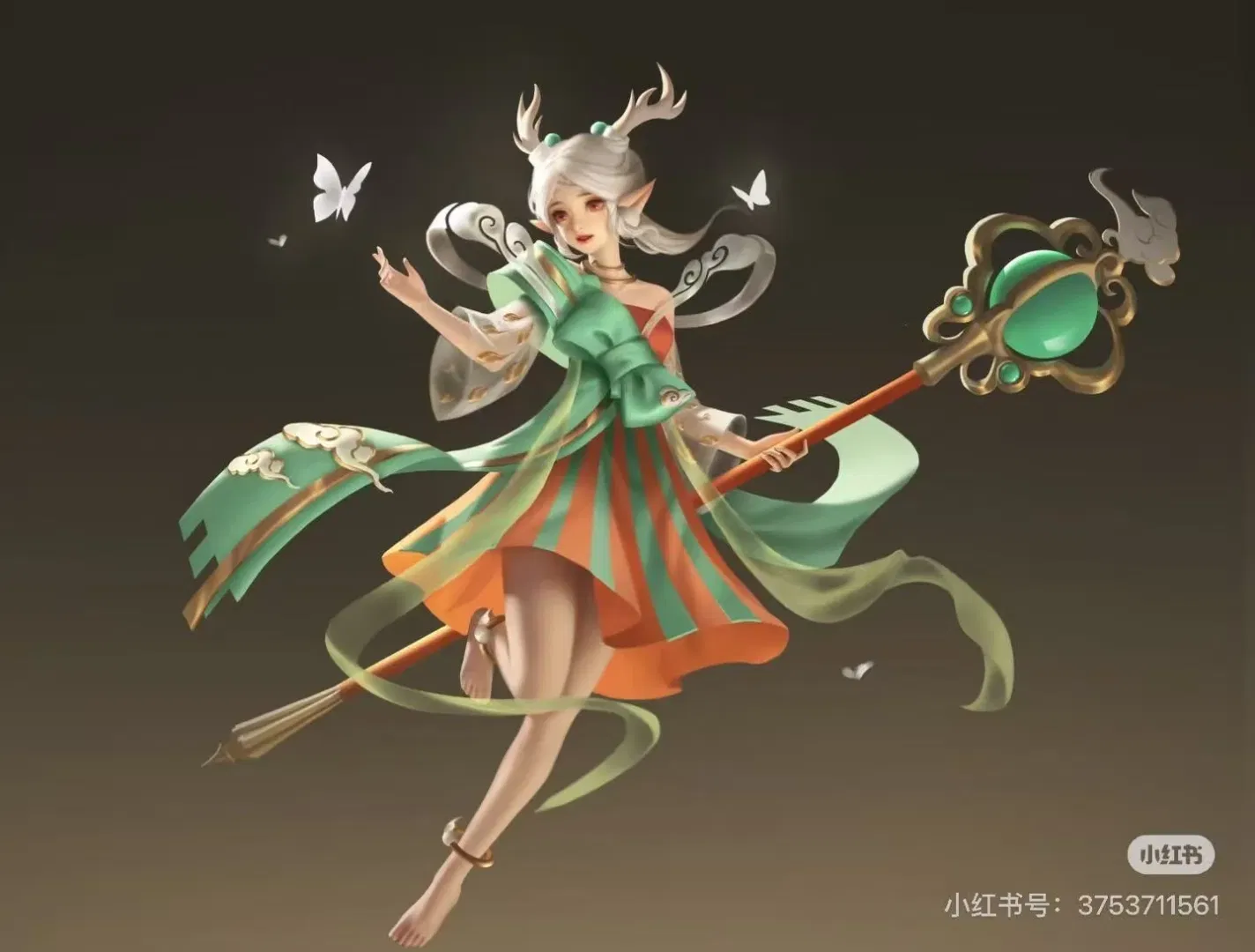 【瑶cos】王者荣耀遇见神鹿CICF两日游，反重力假发与法杖道具齐上阵 - 第 2 张