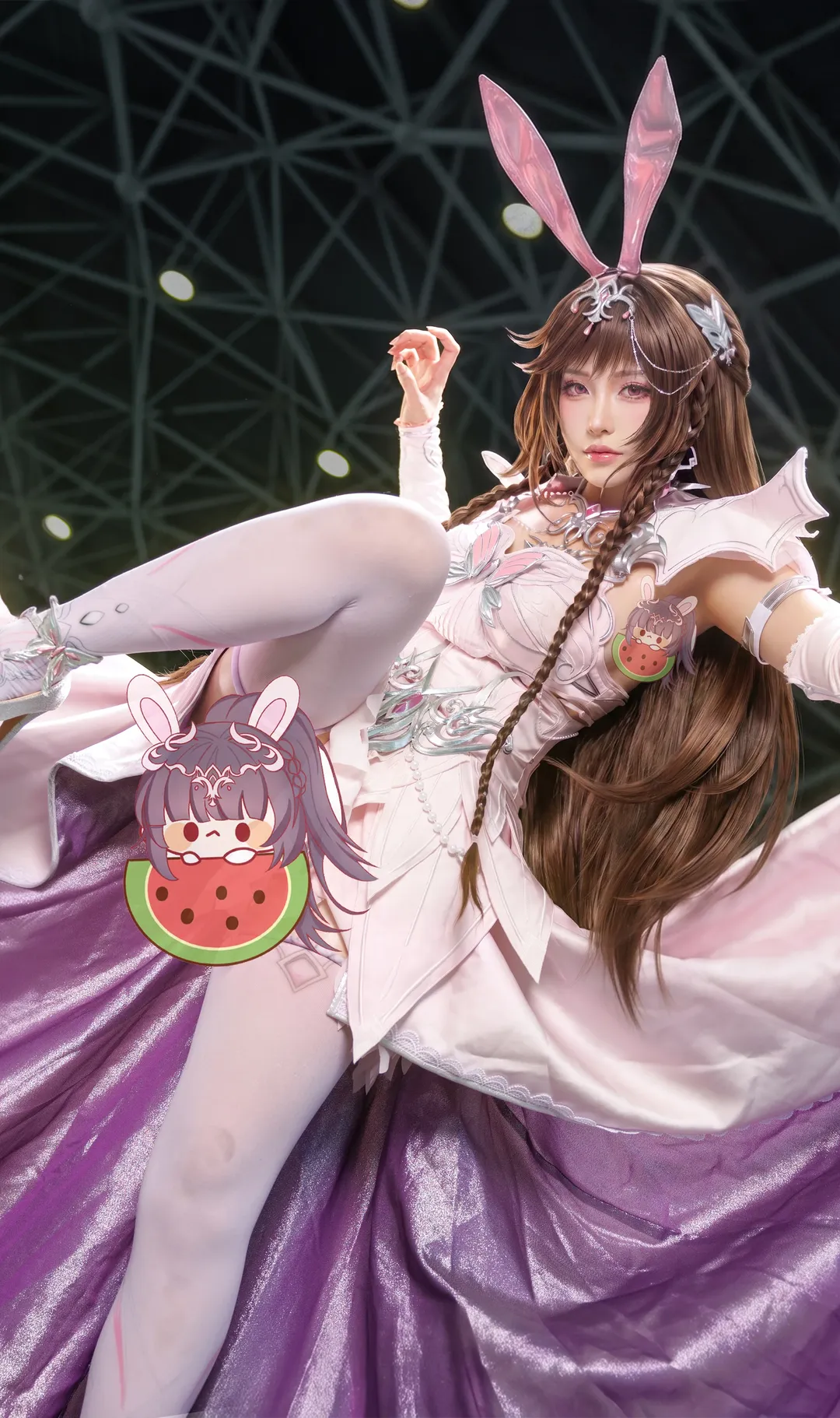 【小舞cos】斗羅大陸兔耳少女的湛江漫展場照