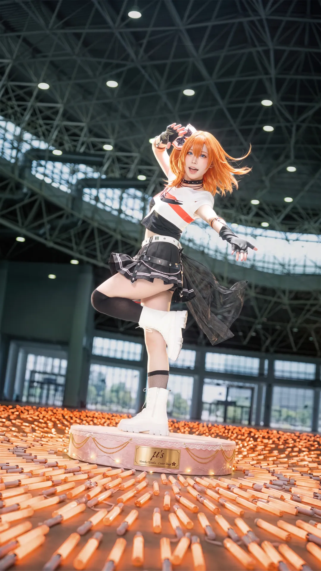 【高坂穗乃果cos】湛江漫展上的lovelive元气打歌服场照 - 第 1 张