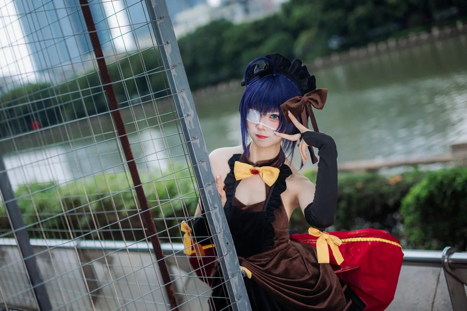 【小鸟游六花cos】中二病也要恋爱梦境战斗服场照 - 第 13 张