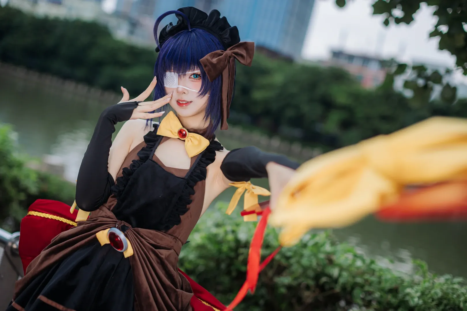 【小鸟游六花cos】中二病也要恋爱梦境战斗服场照 - 第 2 张