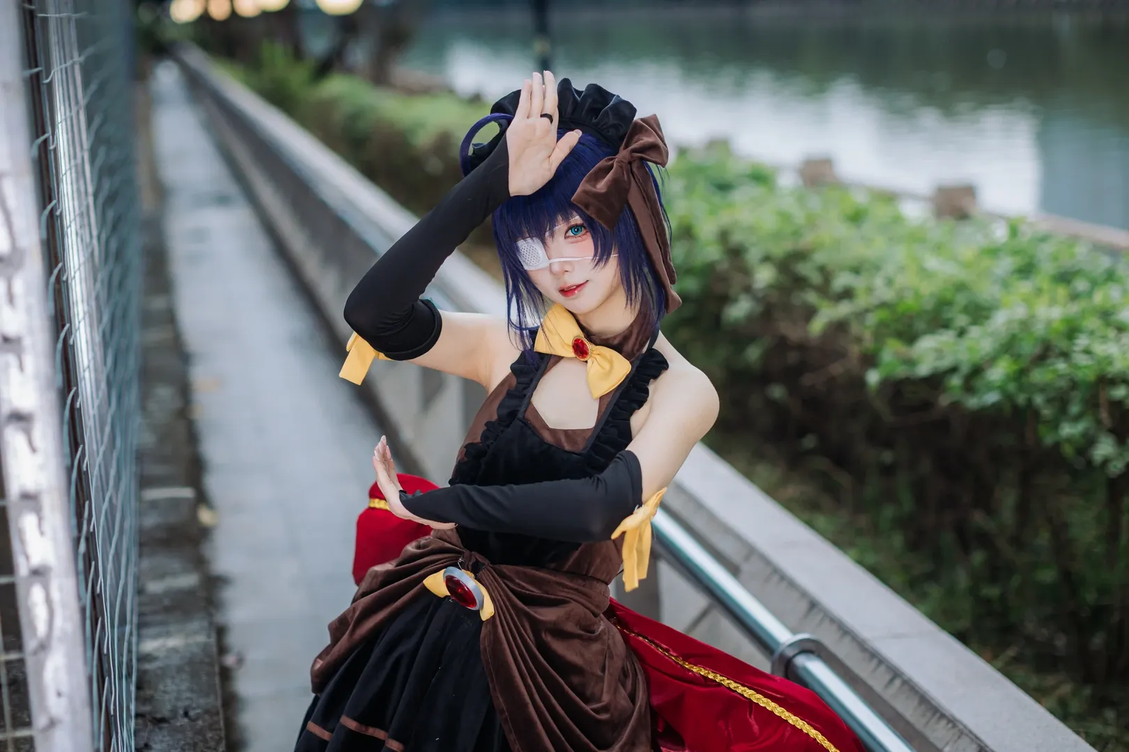 【小鸟游六花cos】中二病也要恋爱梦境战斗服场照 - 第 3 张
