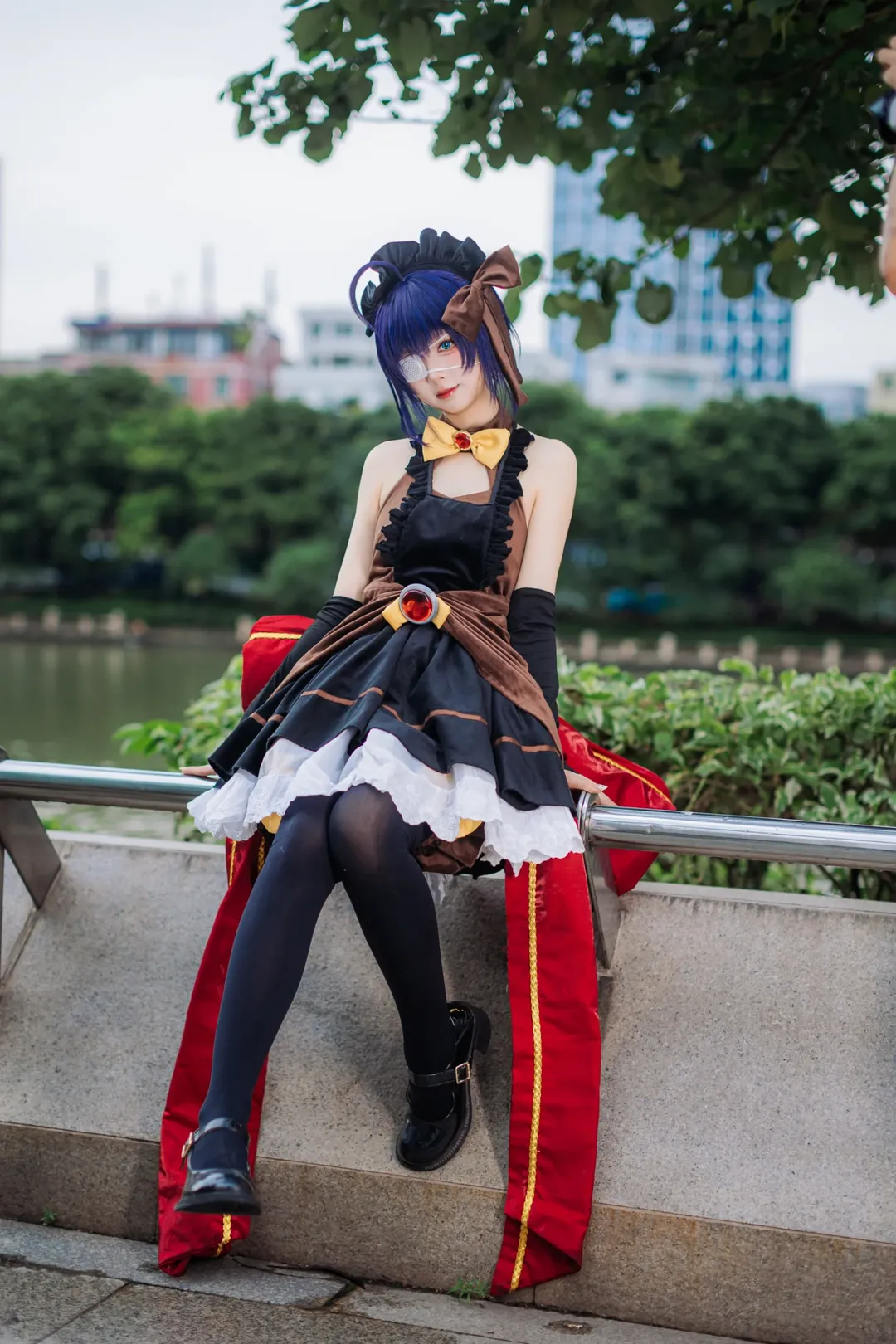 【小鸟游六花cos】中二病也要恋爱梦境战斗服场照 - 第 4 张
