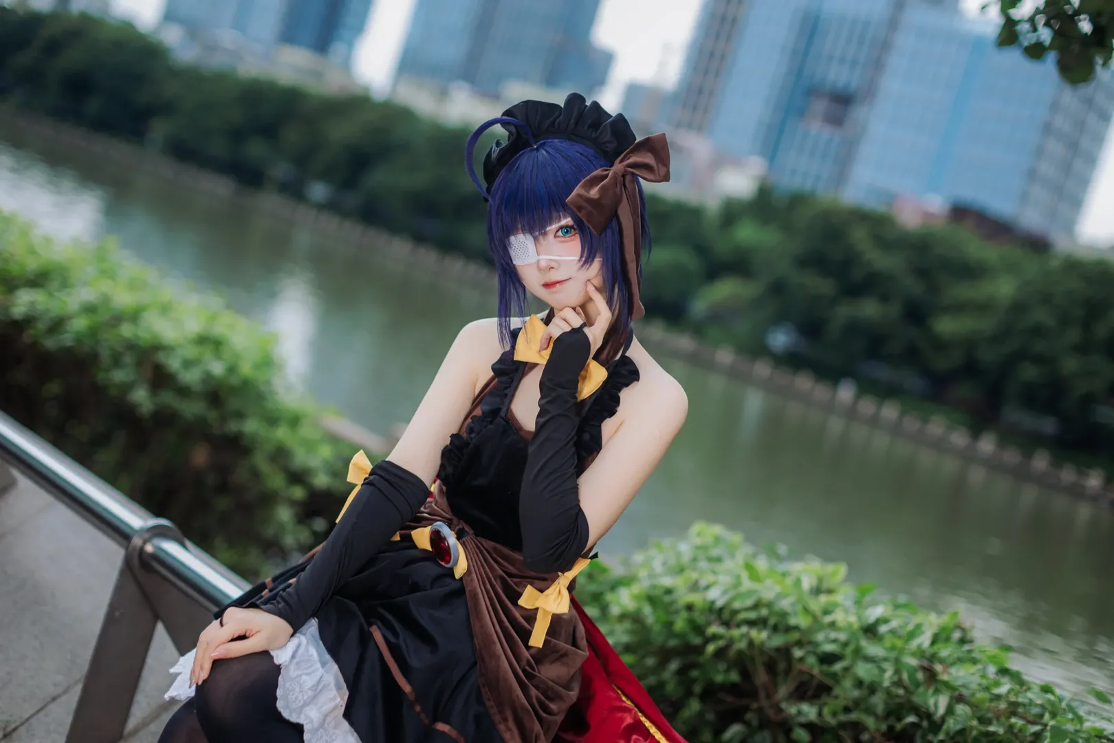 【小鸟游六花cos】中二病也要恋爱梦境战斗服场照 - 第 5 张