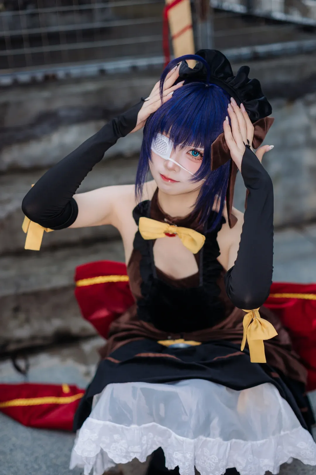 【小鸟游六花cos】中二病也要恋爱梦境战斗服场照 - 第 6 张
