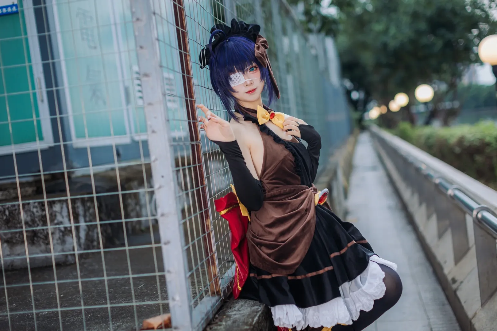 【小鸟游六花cos】中二病也要恋爱梦境战斗服场照 - 第 9 张