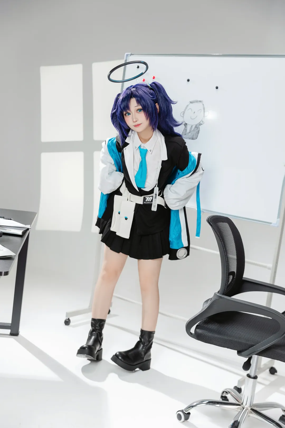 【早濑优香cos】蔚蓝档案的办公室枪械少女请查收 - 第 7 张