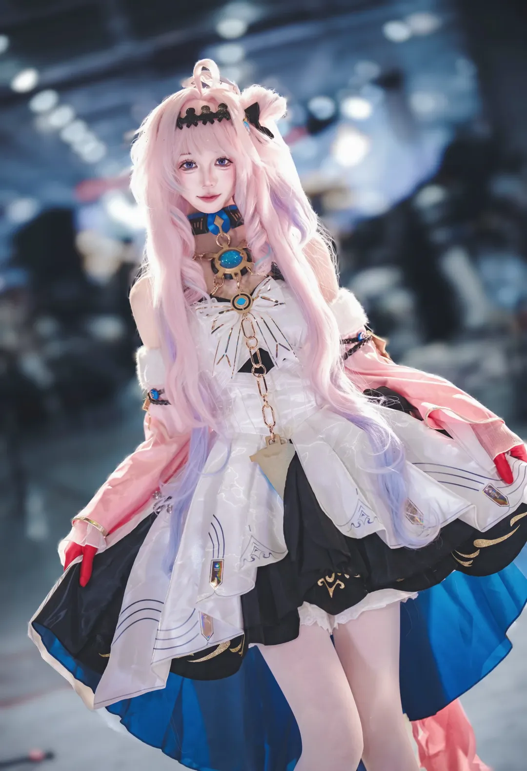 【達妮婭cos】鳴潮世界裡的粉發少女 - 第 3 張