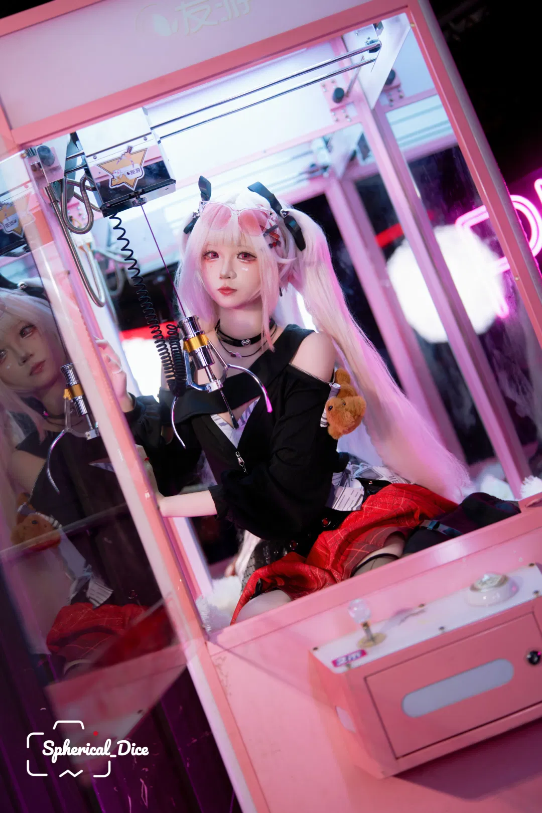 【火花cos】崩坏星穹铁道甜梦电波，霓虹夜色下的赛博甜心 - 第 8 张