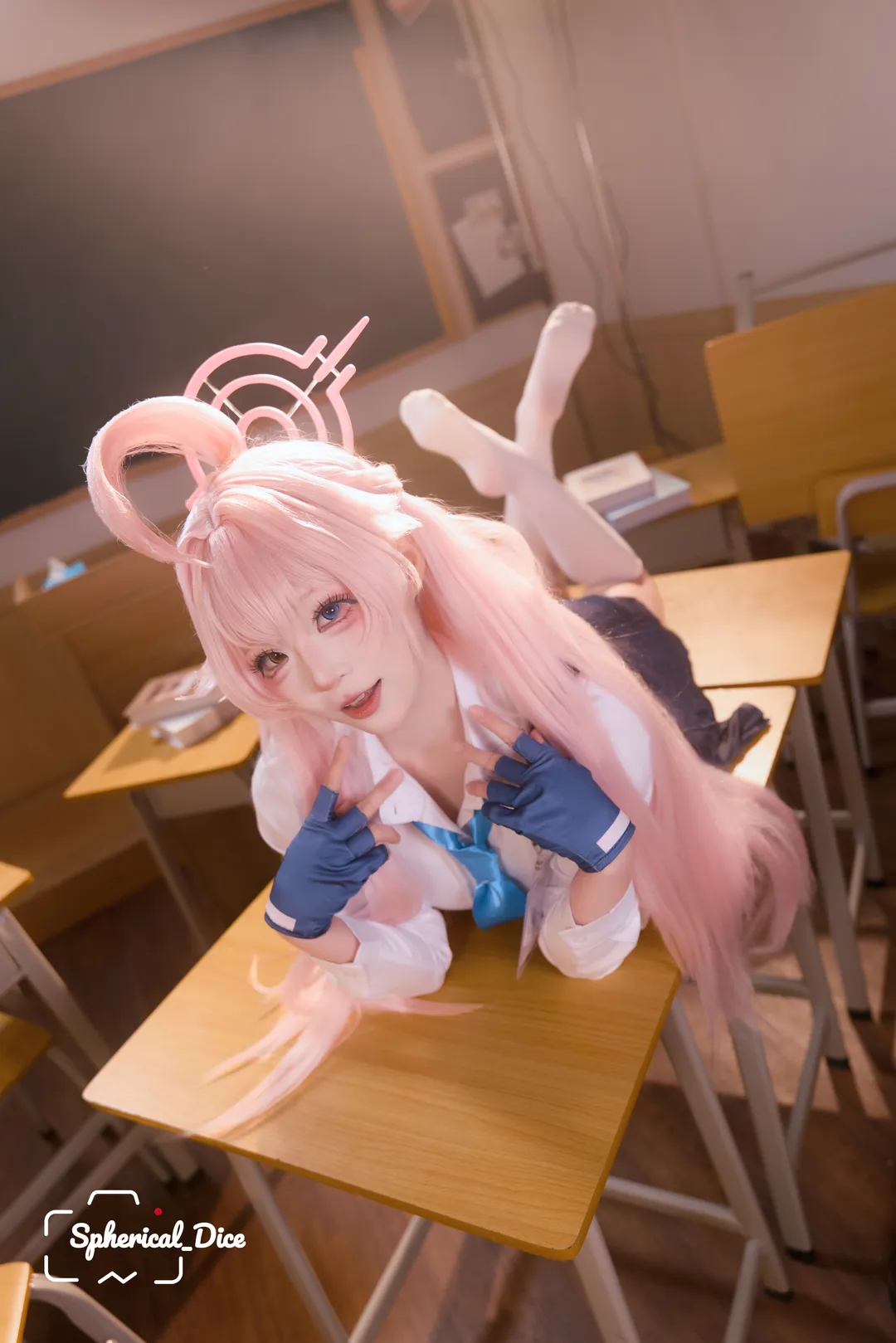 【小鸟游星野cos】蔚蓝档案阿拜多斯的午后守护 - 第 1 张