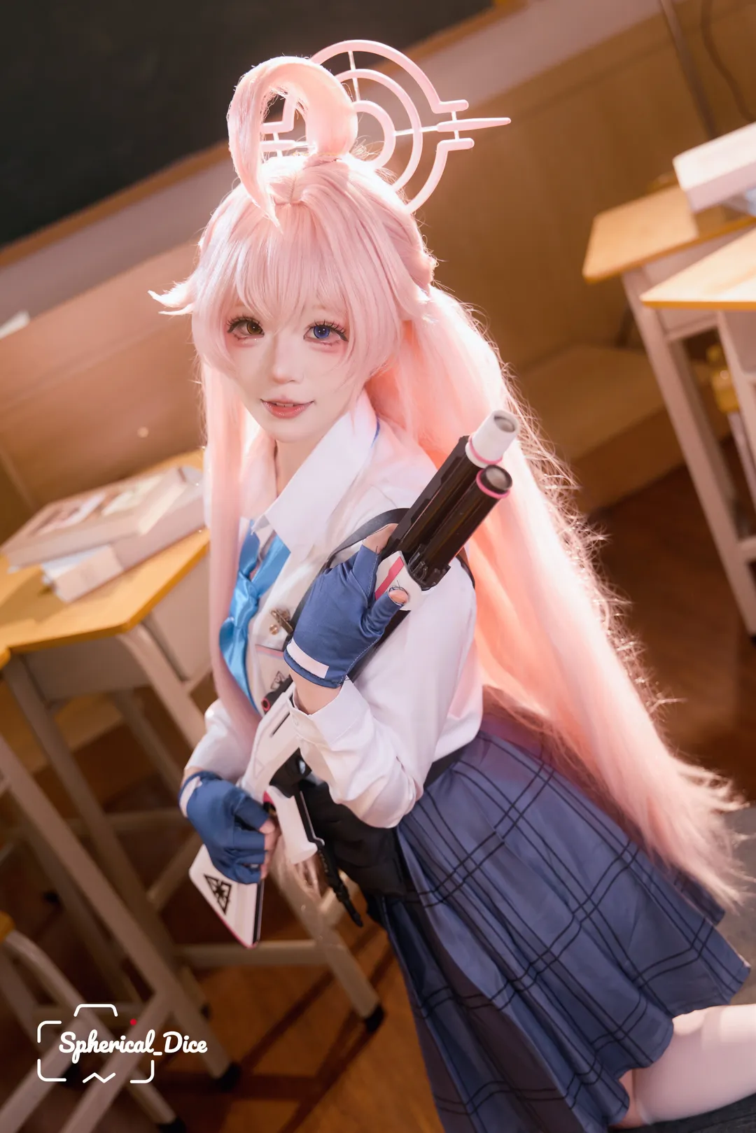 【小鸟游星野cos】蔚蓝档案阿拜多斯的午后守护 - 第 2 张