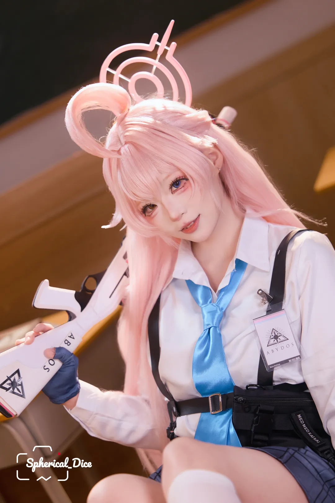 【小鸟游星野cos】蔚蓝档案阿拜多斯的午后守护 - 第 5 张