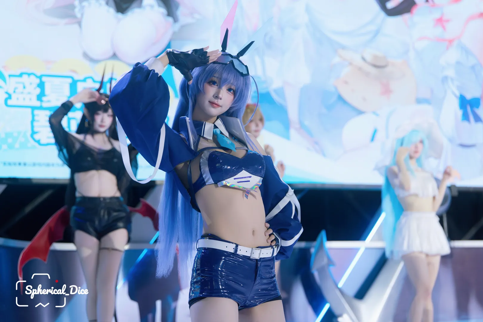 【新泽西cos】碧蓝航线赛车服，漆皮质感的现场拍摄体验 - 第 9 张