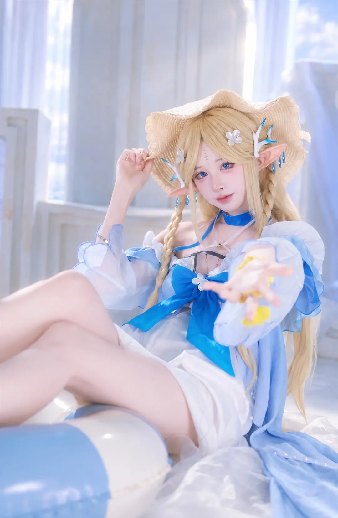 【卡提希婭cos】風與花指引的自由流浪騎士