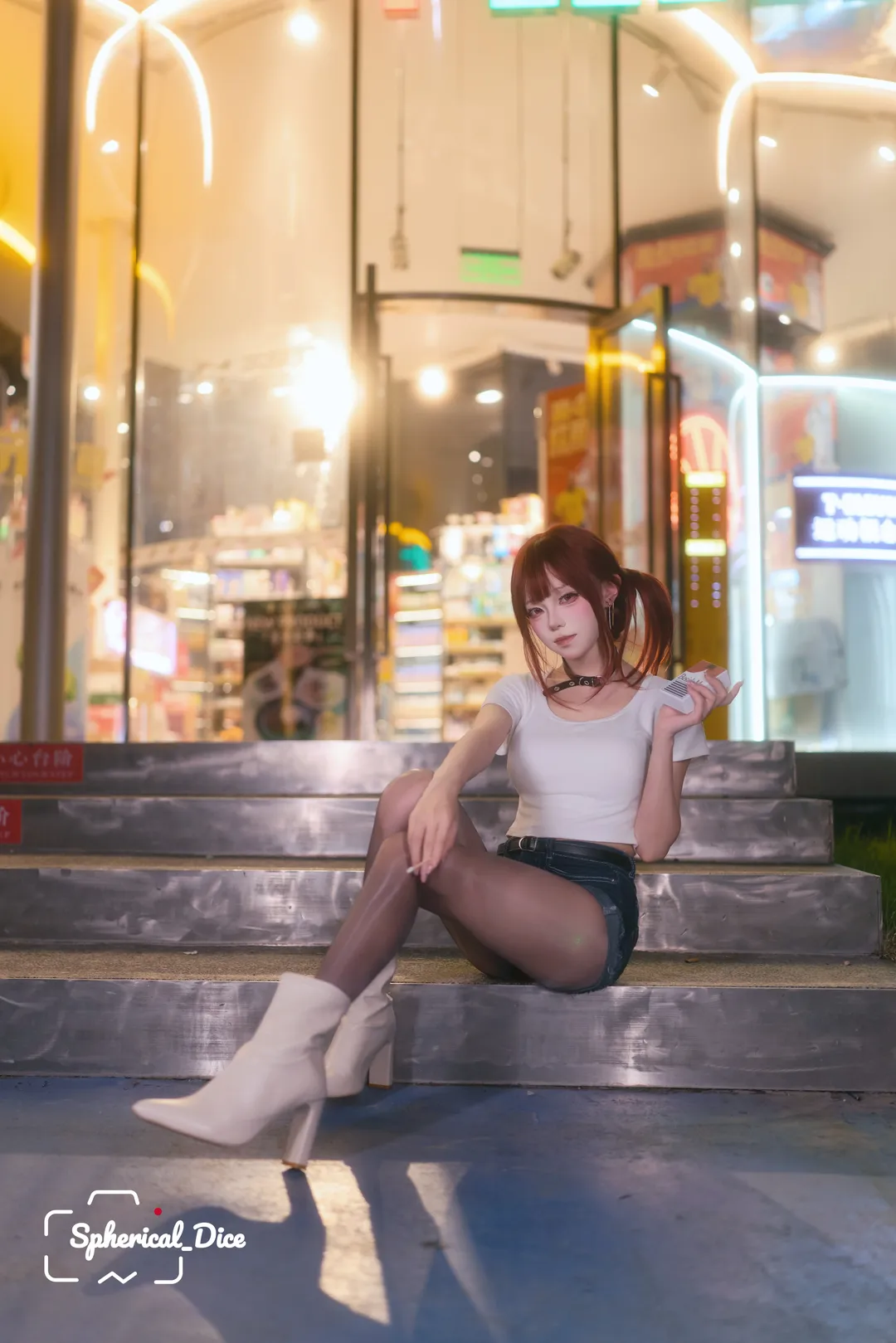 【山田小姐cos】下班后的双面人生，夜色中的烟火气 - 第 4 张