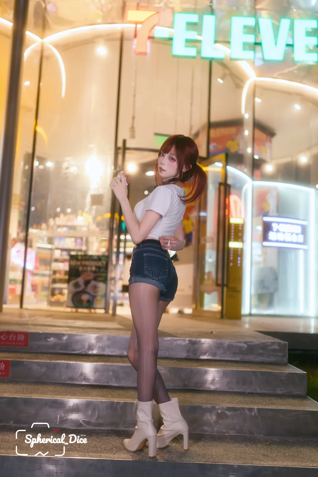【山田小姐cos】下班后的双面人生，夜色中的烟火气 - 第 5 张