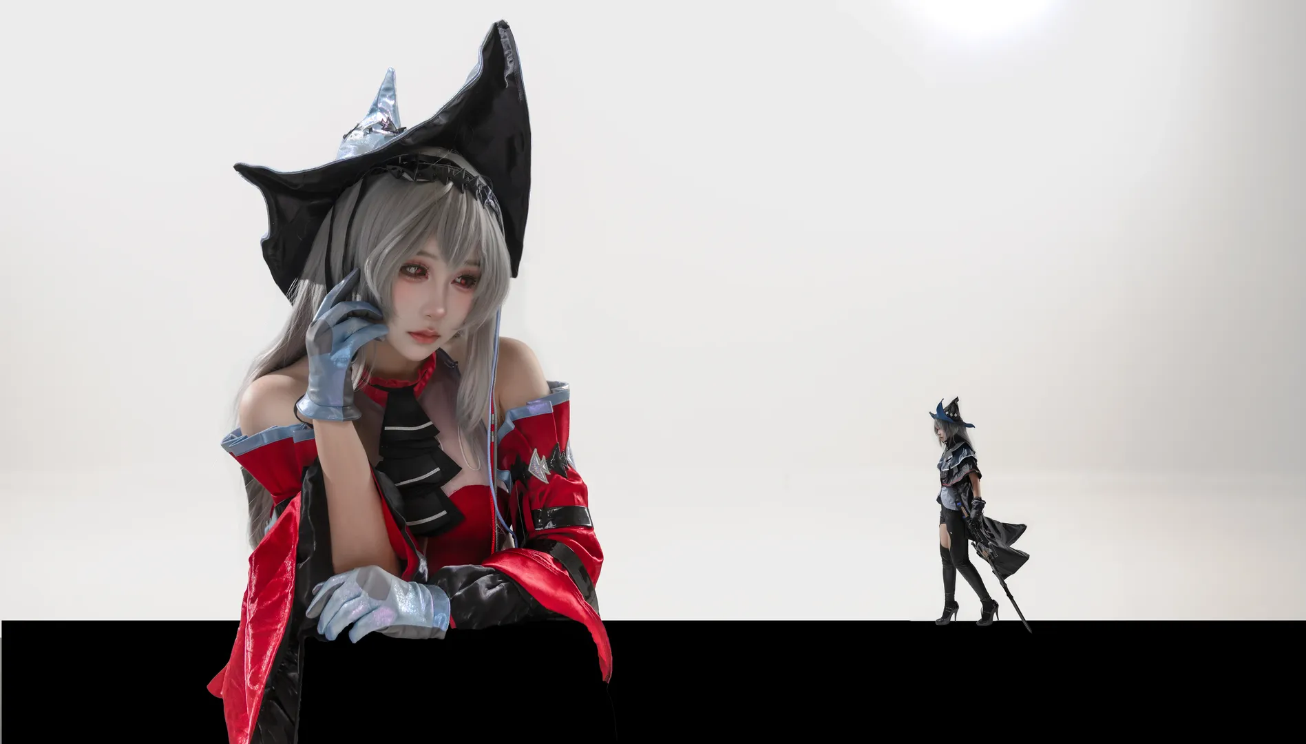 【浊心斯卡蒂cos】明日方舟来自大群的注视 - 第 1 张