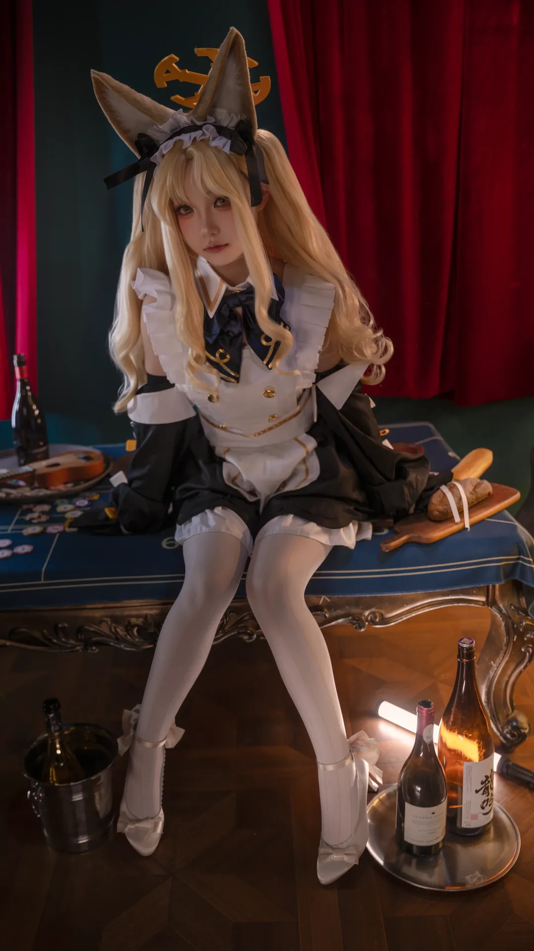 【百合園聖婭cos】蔚藍檔案裡的專屬女僕反差感 - 第 2 張