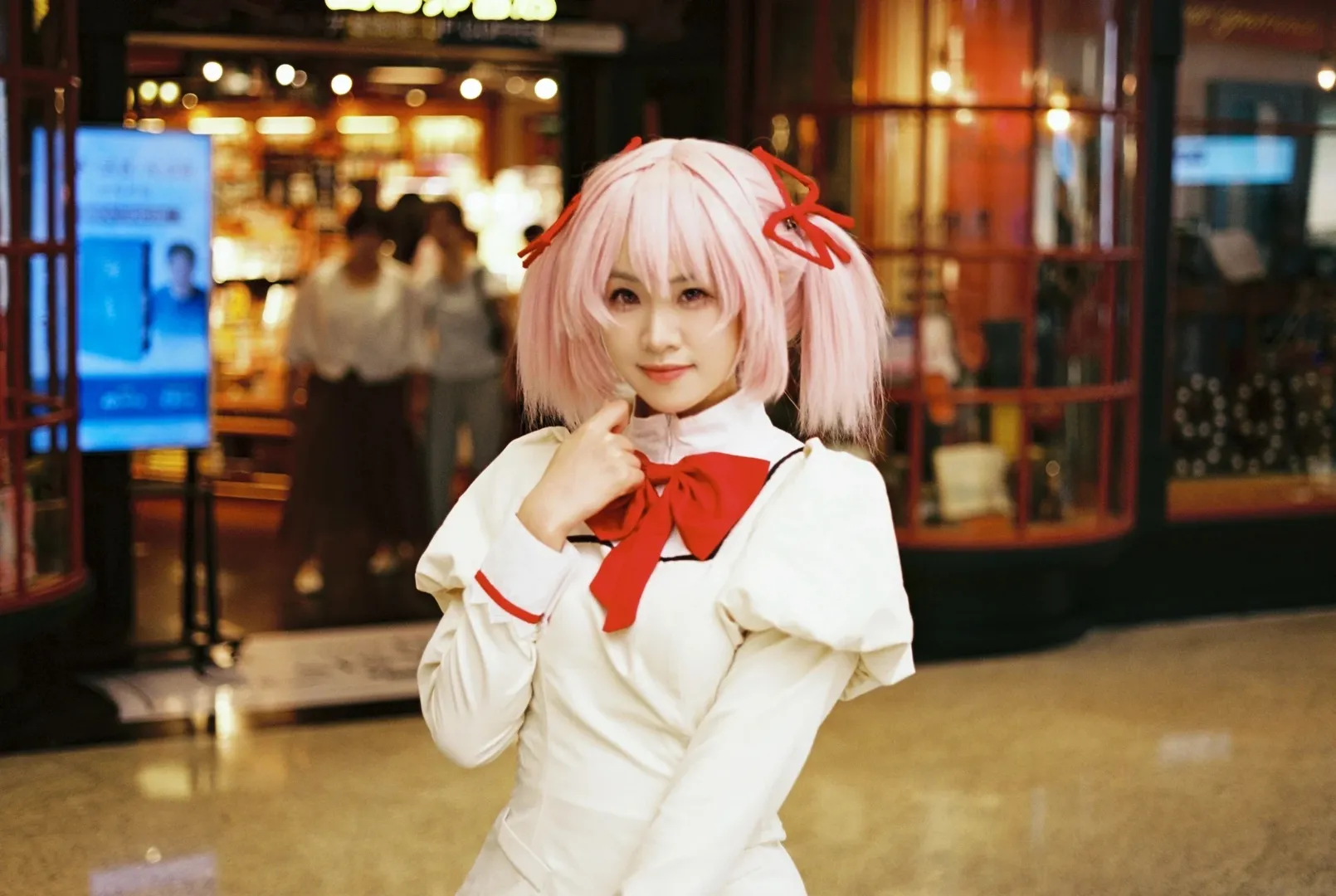 【鹿目圆cos】魔法少女小圆，胶片下的宿命羁绊 - 第 3 张