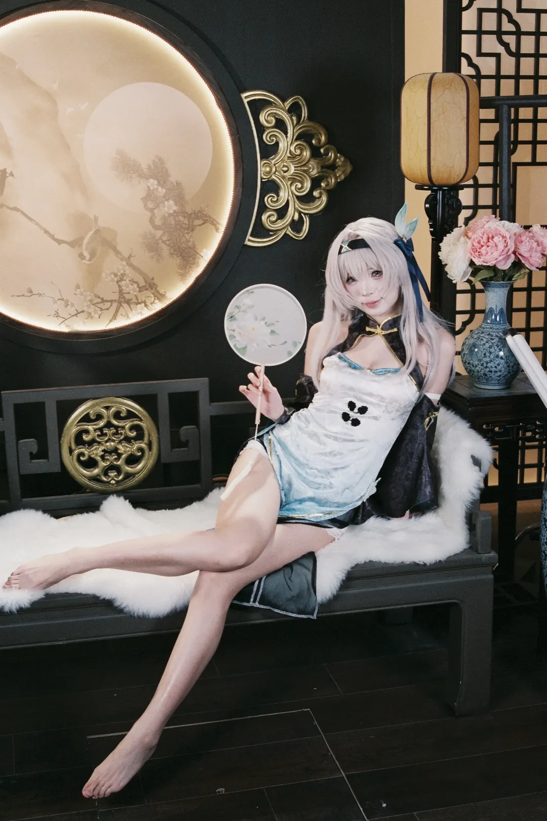 【流螢cos】崩壞星穹鐵道流螢旗袍，數碼與膠片交織的溫婉瞬間 - 第 2 張