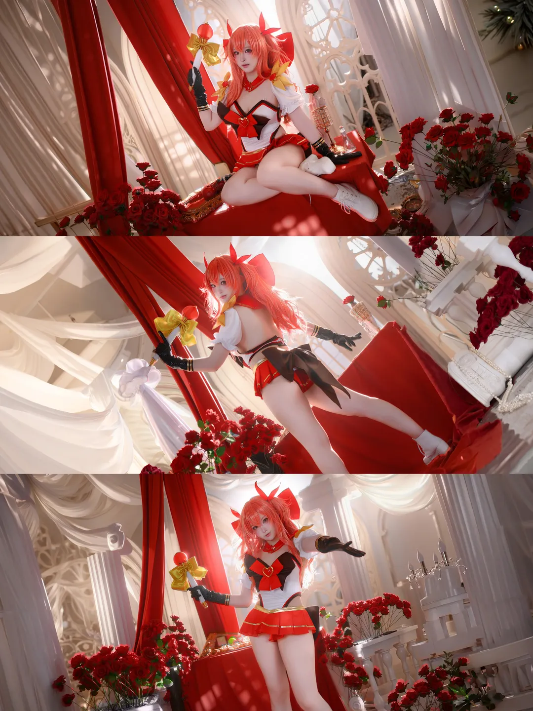 【黎維塔cos】棕色塵埃2 魔法少女黎維塔的玫瑰紅調拍攝記錄 - 第 1 張