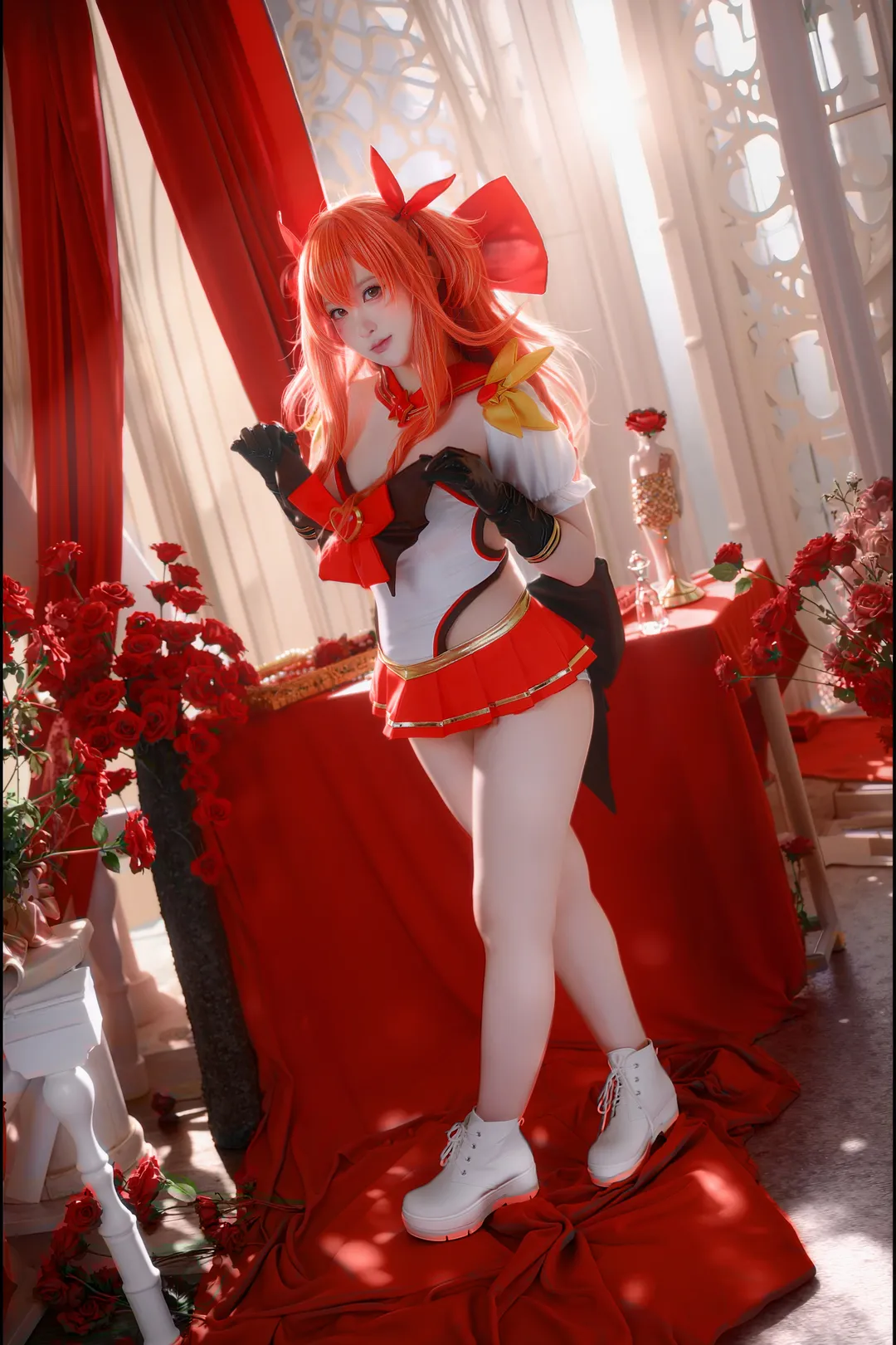 【黎維塔cos】棕色塵埃2 魔法少女黎維塔的玫瑰紅調拍攝記錄 - 第 2 張