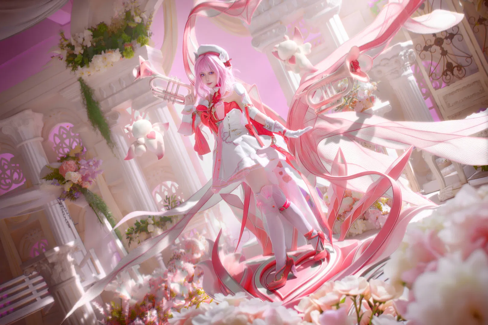 【爱莉希雅cos】崩坏三：这手办还原度能否触动你的心 - 第 1 张