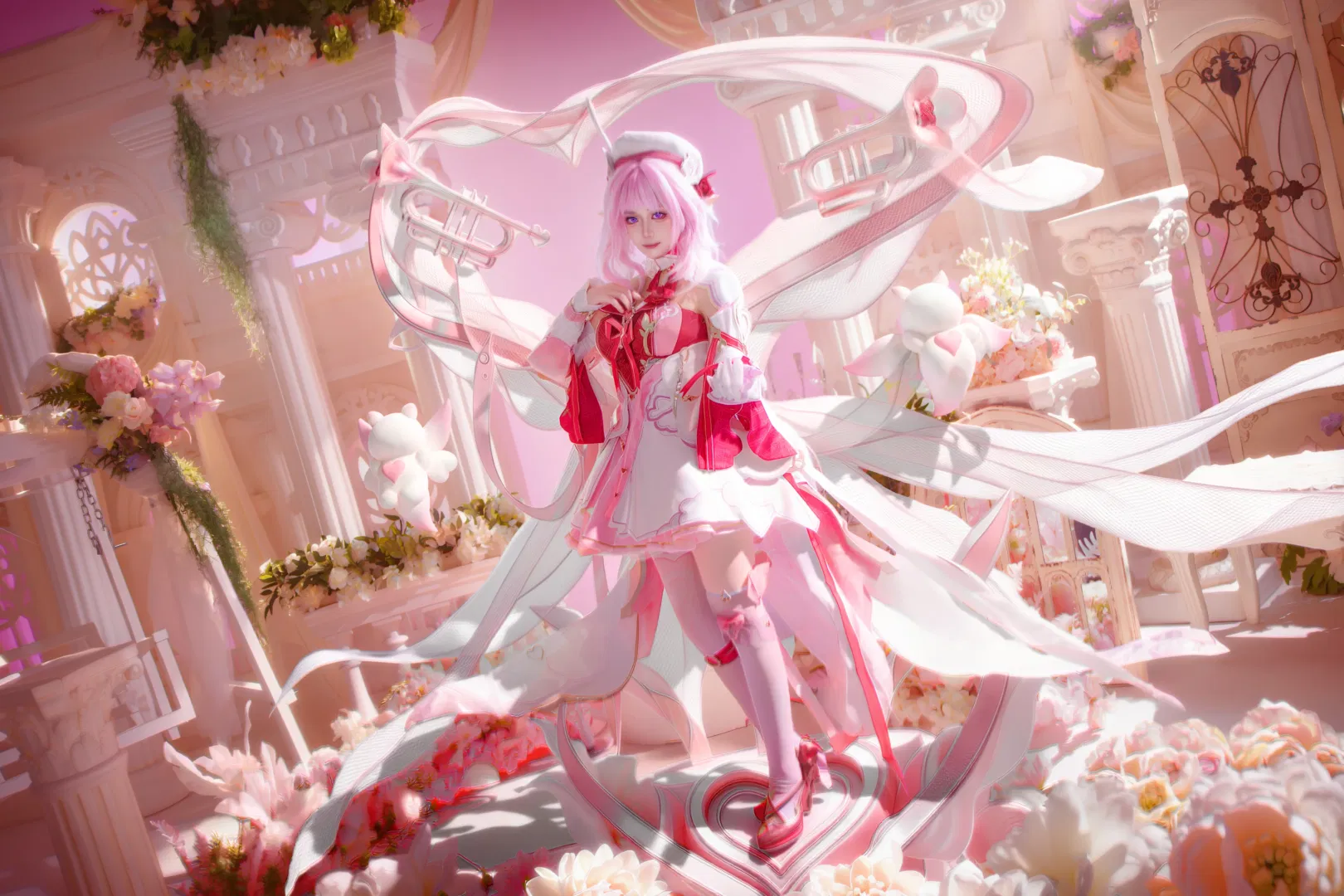 【爱莉希雅cos】崩坏三：这手办还原度能否触动你的心 - 第 2 张