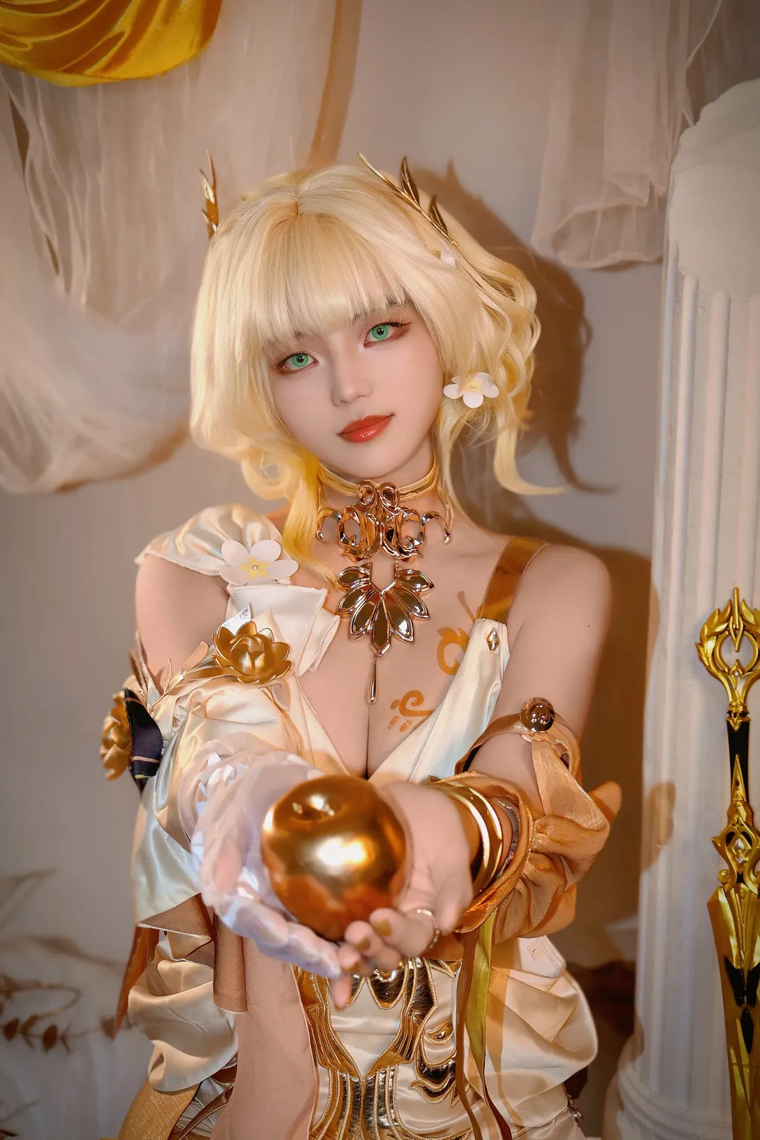 【阿格萊雅cos】崩壞星穹鐵道金織女士的華麗正片 - 第 6 張