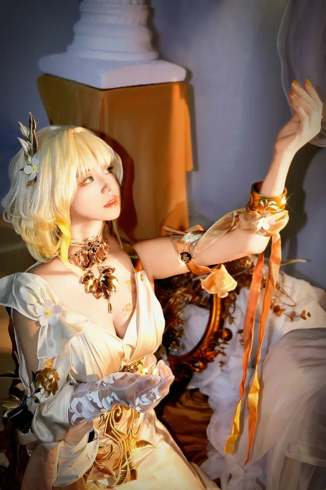 【阿格萊雅cos】崩壞星穹鐵道金織女士的華麗正片 - 第 7 張