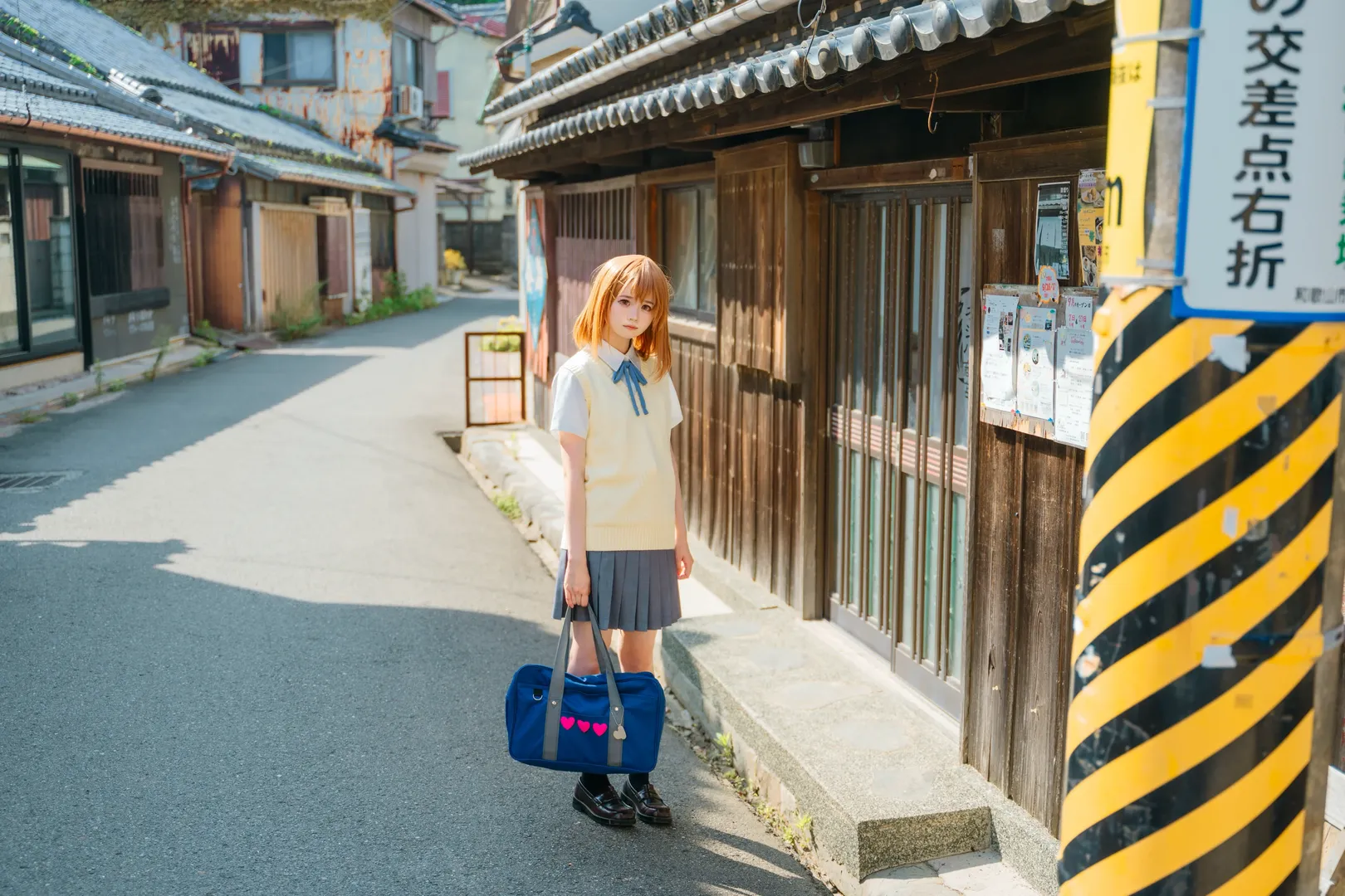 【平泽唯cos】轻音少女的夏日街道与海边随拍 - 第 10 张